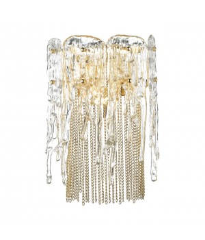 4634/1W CLASSIC ODL20 443 золото/стекло/металл.цепочки Бра E14 1*40W 220V BRITA-foto6