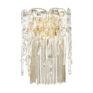 4634/1W CLASSIC ODL20 443 золото/стекло/металл.цепочки Бра E14 1*40W 220V BRITA-foto6