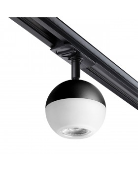 370823 PORT NT22 081 черный Светильник трековый однофазный трехжильный IP20 GU10 9W 220V GARN-foto8