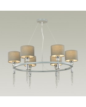 4515/6 NEOCLASSI LN20 176 хром, серый Люстра E27 6*60W 220V SANTIAGO-foto4