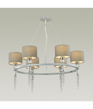 4515/6 NEOCLASSI LN20 176 хром, серый Люстра E27 6*60W 220V SANTIAGO-foto4