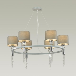 4515/6 NEOCLASSI LN20 176 хром, серый Люстра E27 6*60W 220V SANTIAGO-foto4