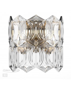 4918/2W MODERN ODL22 327 золотой/прозрачный/стекло Бра E14 2*40W SOMALA-foto4