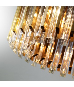 4925/9 ARTDEC ODL22 369 золотой/стекло Люстра E14 9*40W ROMANA-foto5