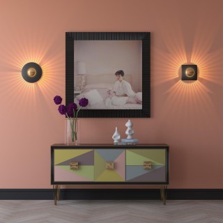 4224/13WL MIDCENT ODL21 131 черн/золот/металл Настенный светильник IP20 LED 13W 1520Лм 3000K ADAMAS-foto3