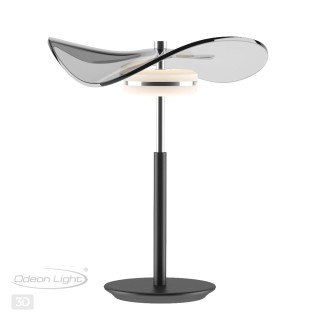 4858/10TL L-VISION ODL_EX21 67 никель/дымчатый/стекло Настольная лампа LED 1*10W 3500K FLUENT-foto5