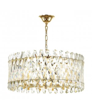 4795/10 HALL ODL21 429 золото/хрусталь Люстра E14 10*40W SELVA-foto6