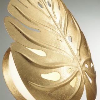 4864/1WA MODERN ODL_EX22 80 золотистый/белый/стекло Бра G9 2*5W JUNGLE-foto6