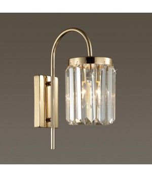 4987/1W CLASSIC ODL22 491 золотой/хрусталь Бра E14 1*40W VASSA-foto4