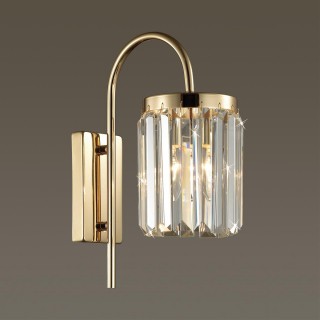 4987/1W CLASSIC ODL22 491 золотой/хрусталь Бра E14 1*40W VASSA-foto4