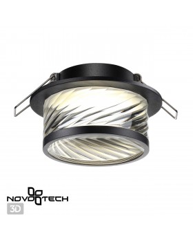 370918 SPOT NT22 300 черный Светильник встраиваемый IP20 GU10 9W 220V GEM-foto5