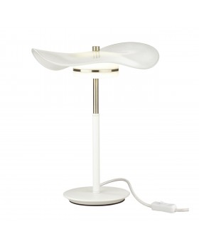 4856/10TL L-VISION ODL_EX21 67 никель/белый/стекло Настольная лампа LED 1*10W 3500K FLUENT-foto6