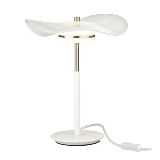 4856/10TL L-VISION ODL_EX21 67 никель/белый/стекло Настольная лампа LED 1*10W 3500K FLUENT-foto6