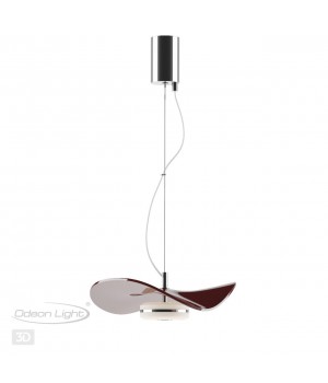 4857/10LA L-VISION ODL_EX21 65 никель/черничный/стекло Подвес LED 1*10W 3500K FLUENT-foto5