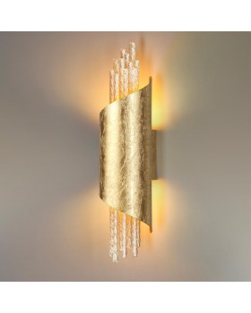 3901/5W L-VISION ODL20 215 золотистый/стекло/металл Настенный светильник LED 4000K 5W 220V MONICA-foto12