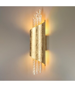 3901/5W L-VISION ODL20 215 золотистый/стекло/металл Настенный светильник LED 4000K 5W 220V MONICA-foto12