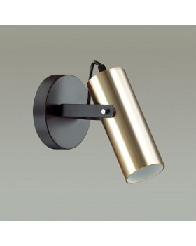 3714/1W MODERNI LN19 100 золотой, чёрный Бра GU10 LED 1*5W 220V CLAIRE-foto4