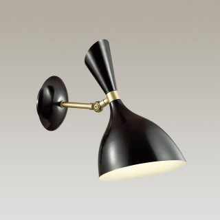 4665/1W HALL ODL20 361 золотой/черный Бра E14 1*40W 220V RASTO-foto4