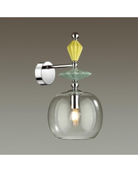 4893/1WB CLASSIC ODL_EX22 70 хром/раноцветн./керамика/стекло Бра E14 1*40W 4893/1WB BIZET-foto4