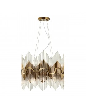 4983/8 HALL ODL22 443 бронзовый/стекло Люстра E14 8*40W SAVIKIA-foto4