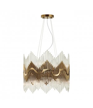 4983/8 HALL ODL22 443 бронзовый/стекло Люстра E14 8*40W SAVIKIA-foto4