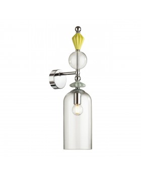 4893/1WA CLASSIC ODL_EX22 69 хром/раноцветн./керамика/стекло Бра E14 1*40W 4893/1WA BIZET-foto6