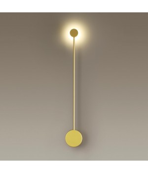 3902/5WG HIGHTECH ODL20 133 золотистый/металл Настенный светильник LED 4000K 5W 220V SATELLITE-foto4