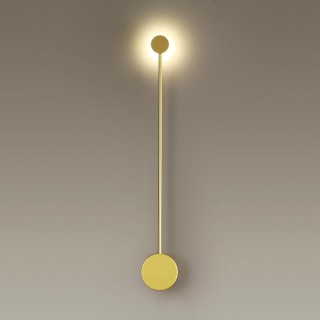 3902/5WG HIGHTECH ODL20 133 золотистый/металл Настенный светильник LED 4000K 5W 220V SATELLITE-foto4