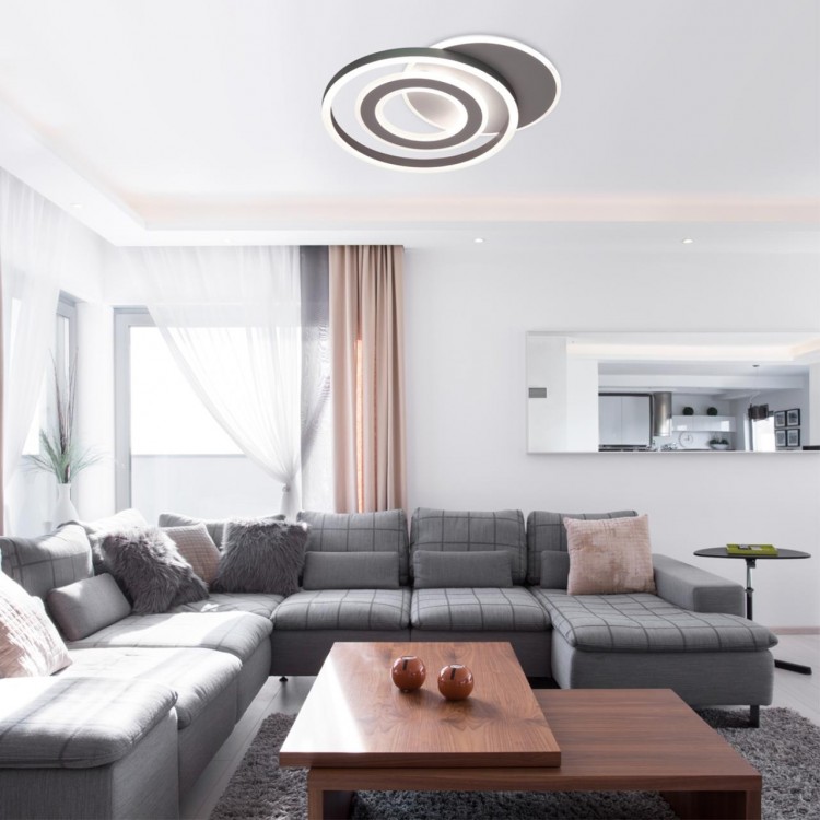 4504/85CL LEDIO LN20 147 белый Люстра потолочная LED 85W 3000-6000К 6330Лм 220V JEAN