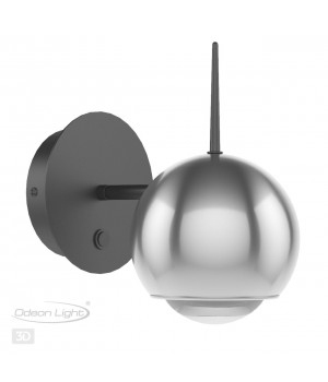 4228/6WL L-VISION ODL21 254 хром/металл Настен.светильник выкл на базе IP20 LED 6W 300Лм 3000К MIA-foto5