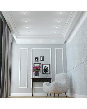 370716 SPOT NT21 277 белый Светильник встраиваемый IP20 GU10 9W 235V LIRIO-foto3