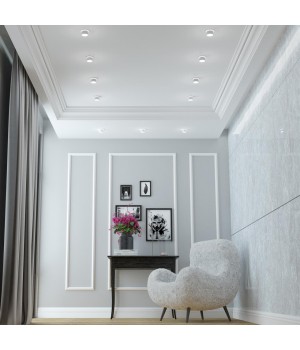 370716 SPOT NT21 277 белый Светильник встраиваемый IP20 GU10 9W 235V LIRIO-foto3