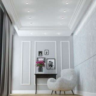 370716 SPOT NT21 277 белый Светильник встраиваемый IP20 GU10 9W 235V LIRIO-foto3