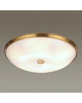 4956/6 WALLI ODL22 513 античн.бронза/металл/белый/стекло Настенно-потолочн.светильн. E14 6*40W PELOW-foto3