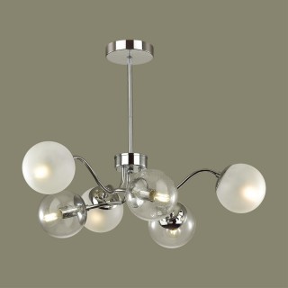 4554/6C MODERNI LN21 078 хром Люстра на штанге E14 6*40W 220V CANDICE-foto3