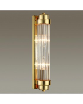 4822/2W WALLI ODL21 517 золотой/прозрачный Настенный светильник E14 2*40W LORDI-foto3