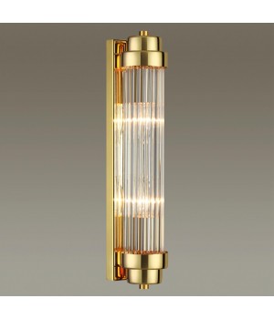 4822/2W WALLI ODL21 517 золотой/прозрачный Настенный светильник E14 2*40W LORDI-foto3