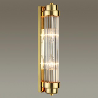 4822/2W WALLI ODL21 517 золотой/прозрачный Настенный светильник E14 2*40W LORDI-foto3