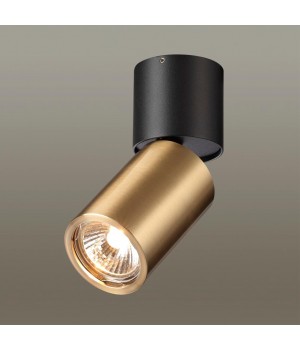 4280/1С HIGHTECH ODL22 269 черный с античной бронзой Потолочный светильник IP20 GU10 50W DUETTA-foto3