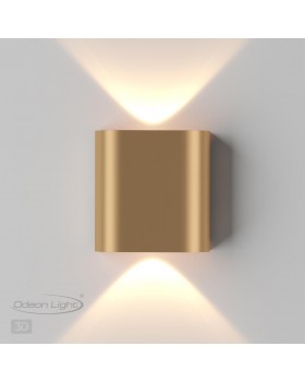 4212/2WL HIGHTECH ODL21 197 золот/металл Настен.светильник IP20 LED 2W 241Лм 3000K MAGNUM-foto5