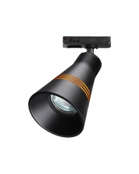 370859 PORT NT22 066 черный Светильник трековый однофазный двухжильный IP20 GU10 9W 220V SOBIT-foto5