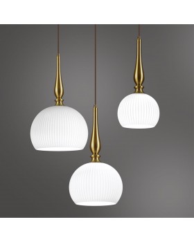 4766/1 PENDANT ODL21 349 белый/бронзовый Подвес E27 60W RUNGA-foto3