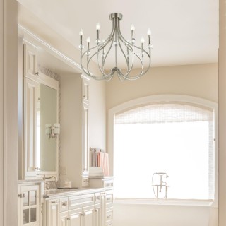 4495/8C NEOCLASSI LN20 104 никель Люстра потолочная E14 8*60W 220V MACKENZIE-foto3