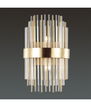 4639/2W HALL ODL20 473 золотой/металл/стекло Бра G9 2*40W 220V IDA-foto4