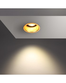 370447 SPOT NT19 279 золото Встраиваемый светильник IP20 GU10 50W 220V BUTT-foto5