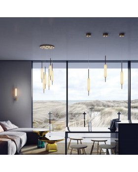 4794/12L PENDANT ODL21 323 бронзовый/белый Подвес LED 12W REEDS-foto3