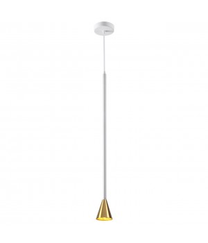 3884/1GW HIGHTECH OLD21 315 белый/золотист/металл Подвесн. светильник IP20 LED GU10 7W PIPA-foto5