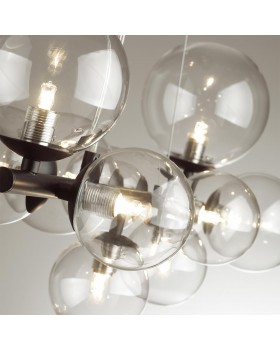 4818/10 MODERN ODL21 395 черный/прозрачный Люстра G9 10*40W TOVI-foto7