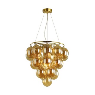 4812/6 MODERN ODL21 345 янтарный/бронзовый Люстра E14 6*40W GRAPE-foto4