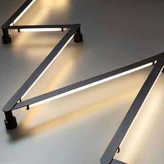 4302/36WL HIGHTECH ODL22 134 черный/металл Настенный светильник IP20 LED 36W 2285Лм 3000K ZIP-foto8